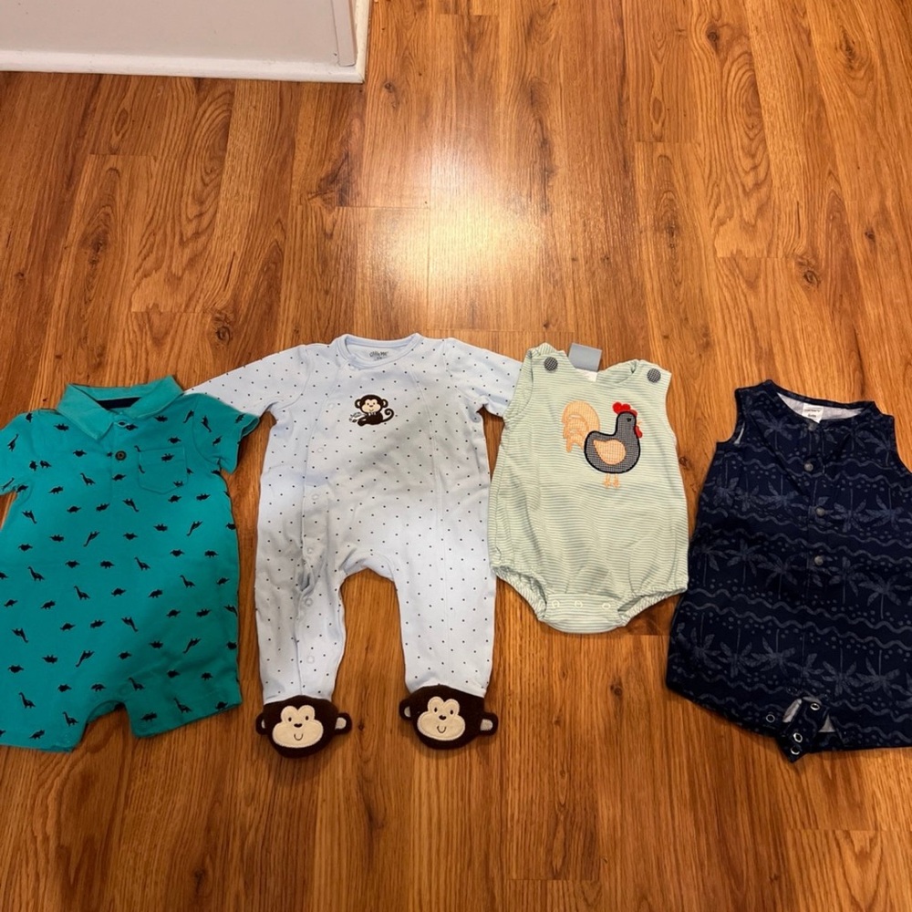 3-6 Month Baby Boy Clothes Bundle